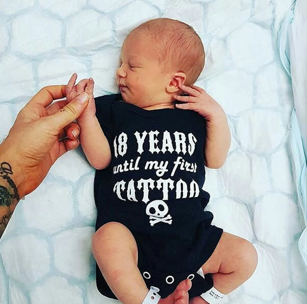 First Tattoo Vest Black