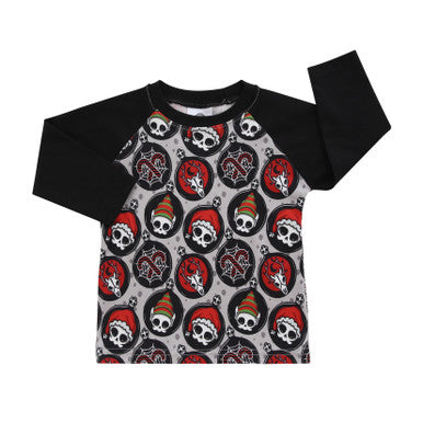 Santa & Elves baseball Tshirt