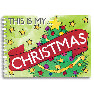 This is my Christmas keepsake book