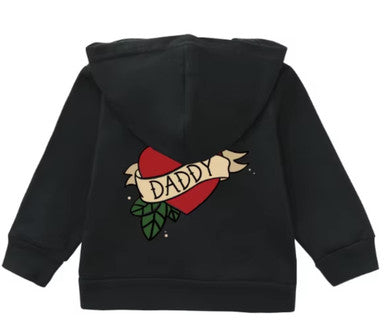 Daddy heart hoodie