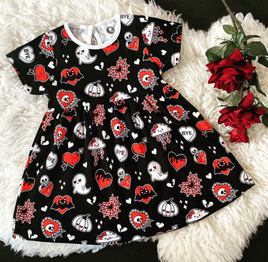 Heart & Cobweb dress