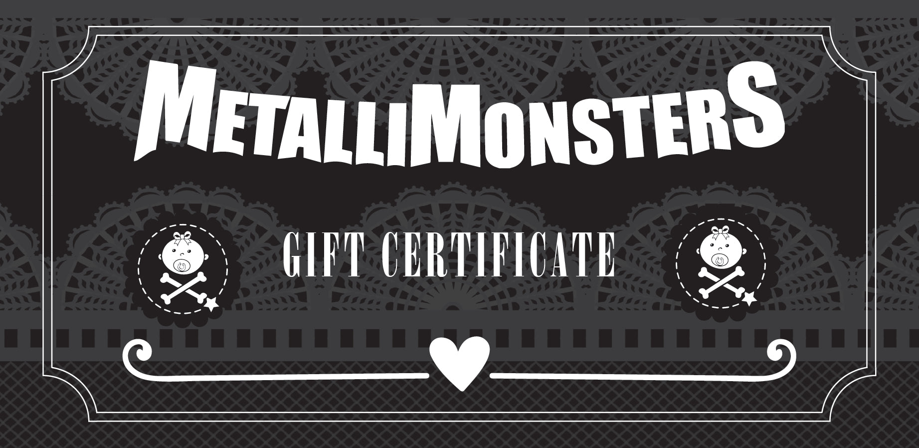 Metallimonsters gift certificate
