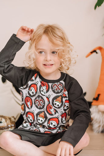 Santa & Elves baseball Tshirt