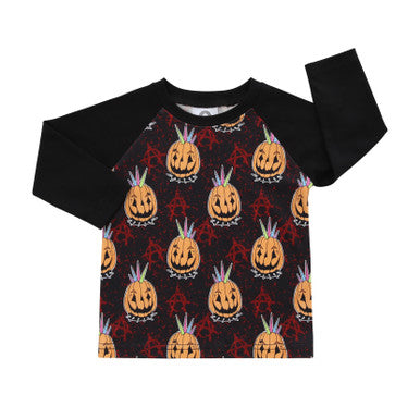 Punk-in baseball T-shirt