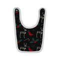Skeleton Reindeer Bib 