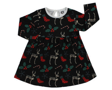 Skeleton Reindeer dress