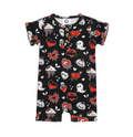 Heart & Cobweb shortie romper