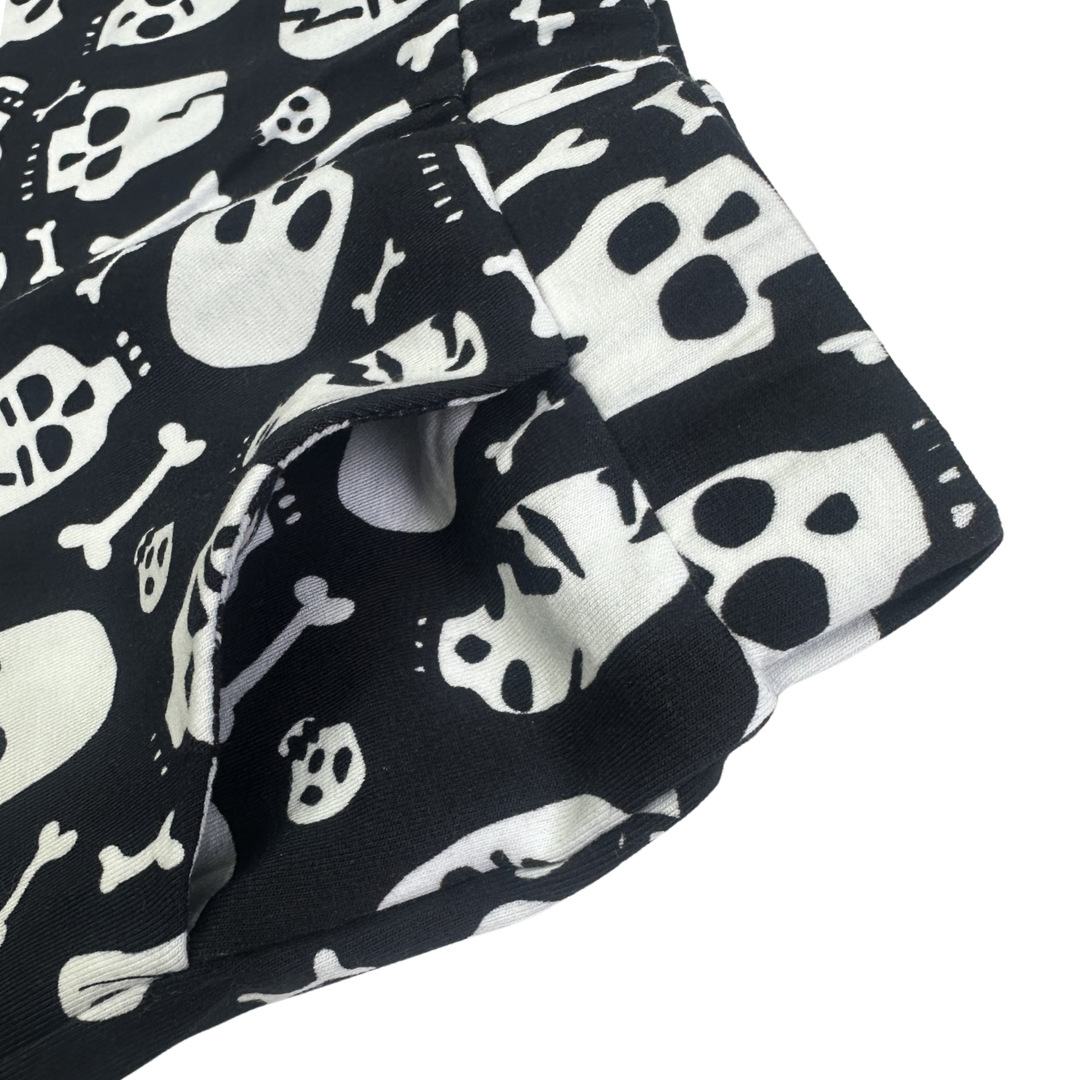 Skull & Bone Shorts & Tee set