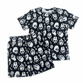Skull & Bone Shorts & Tee set