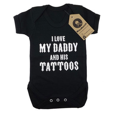 Daddys Tattoos Vest Black