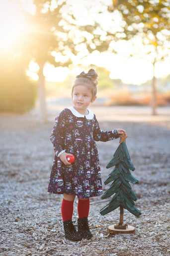 Jingle Bell Rock dress collared