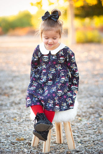 Jingle Bell Rock dress collared