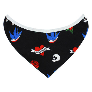 Tattoo flash Bandana bib 