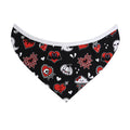 Heart & Cobweb Bandana bib 