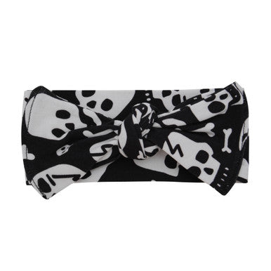 Skull & Bone baby headband