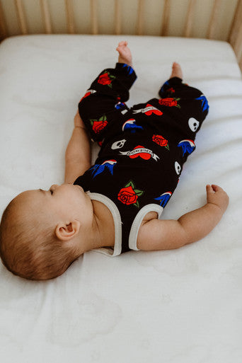 Tattoo flash romper