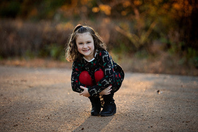 Skeleton Reindeer dress