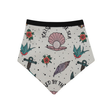 Raised by the sea Bandana bib 